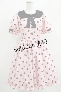 画像1: Angelic Pretty / Polka Dotsワンピース Free ピンク H-25-04-05-006-AP-OP-NS-ZH