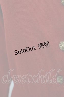 画像4: Angelic Pretty / British Crown刺繍ニットカーディガン Free ワイン H-25-04-05-058-AP-TO-NS-ZH