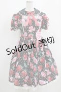 Angelic Pretty / Fresh Strawberry Dinerワンピース Free ブラック H-25-04-05-007-AP-OP-NS-ZH