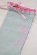 画像2: Angelic Pretty / ハートピコットリボンクルー丈ソックス  サックス H-25-04-05-064-AP-ZA-NS-ZH (2)