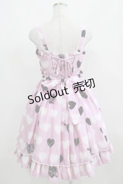 画像3: Angelic Pretty / Dolly Heartジャンパースカート Free ピンク H-25-04-05-008-AP-OP-NS-ZH