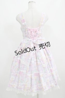 画像3: Angelic Pretty / Comic Toysジャンパースカート Free シロ H-25-04-05-009-AP-OP-NS-ZH