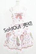 BABY,THE STARS SHINE BRIGHT / TRUMP ALICE柄ジャンパースカートI Free ピンク H-25-04-05-011-BA-OP-NS-ZH