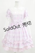 Angelic Pretty / Sprinkle Heart Tartanワンピース Free シロ H-25-04-05-002-AP-OP-NS-ZH