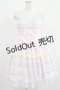 Angelic Pretty / しゃぼん玉ジャンパースカート(2023) Free ピンク H-25-04-05-013-AP-OP-NS-ZH