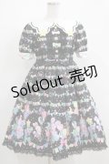 Angelic Pretty / Happy Garlandワンピース Free ブラック H-25-04-05-014-AP-OP-NS-ZH