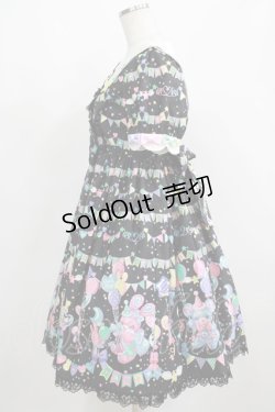 画像2: Angelic Pretty / Happy Garlandワンピース Free ブラック H-25-04-05-014-AP-OP-NS-ZH