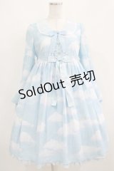 Angelic Pretty / Misty Skyワンピース Free サックス H-25-04-05-015-AP-OP-NS-ZH