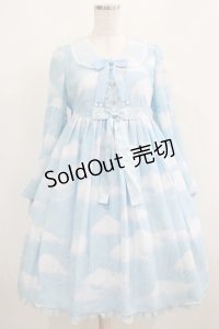 Angelic Pretty / Misty Skyワンピース Free サックス H-25-04-05-015-AP-OP-NS-ZH