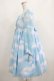 画像2: Angelic Pretty / Misty Skyワンピース Free サックス H-25-04-05-015-AP-OP-NS-ZH (2)