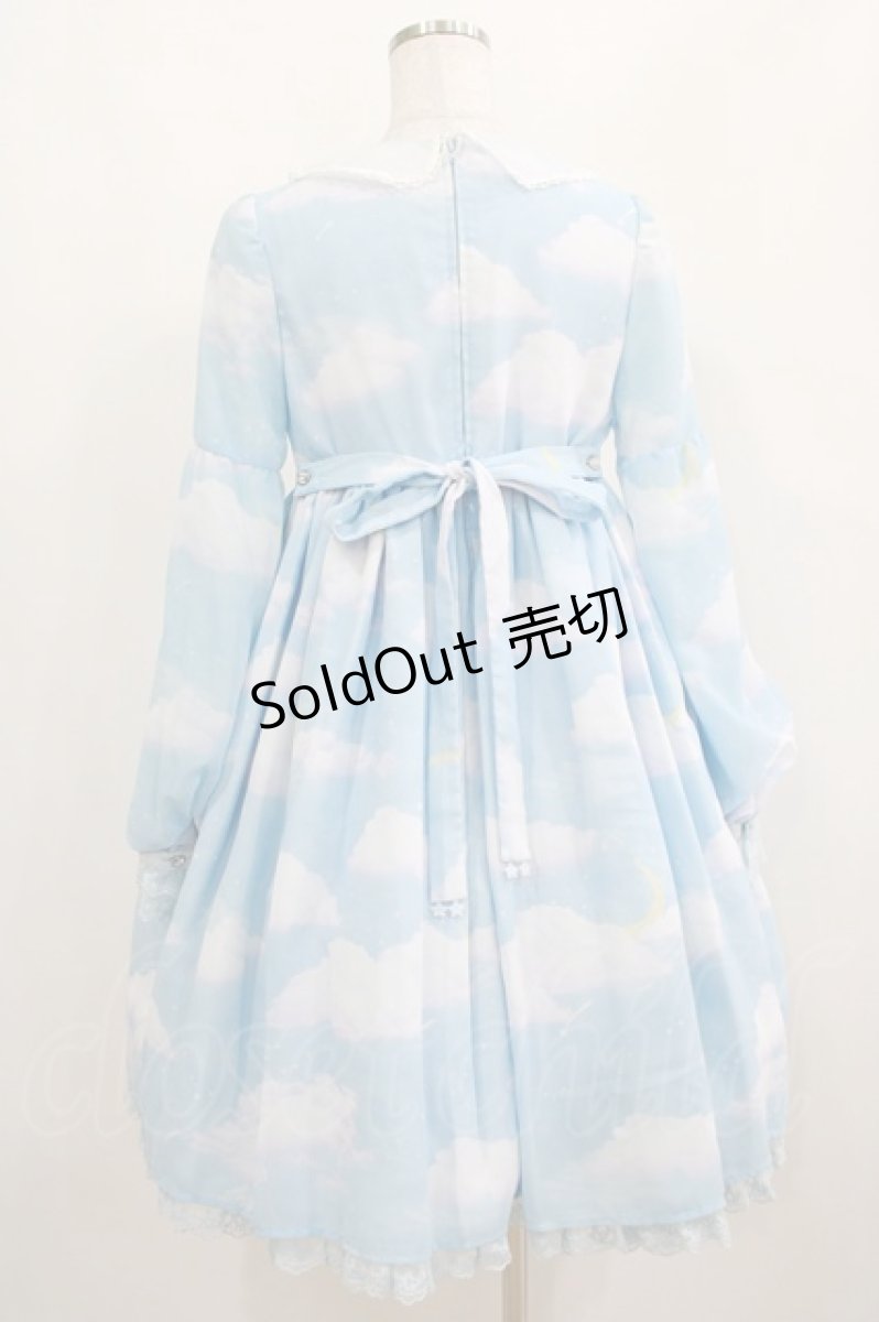 画像3: Angelic Pretty / Misty Skyワンピース Free サックス H-25-04-05-015-AP-OP-NS-ZH (3)