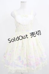 Angelic Pretty / Dreamyベビールームジャンパースカート Free イエロー H-25-04-05-016-AP-OP-NS-ZH