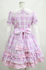 画像3: Angelic Pretty / Sprinkle Heart Tartanワンピース Free シロ H-25-04-05-002-AP-OP-NS-ZH (3)