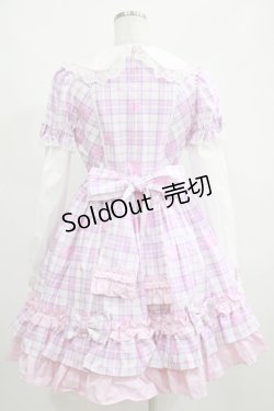画像3: Angelic Pretty / Sprinkle Heart Tartanワンピース Free シロ H-25-04-05-002-AP-OP-NS-ZH