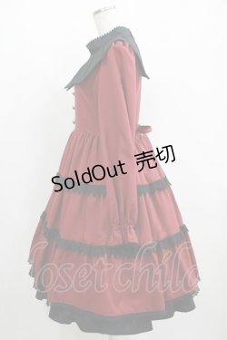 画像2: ALICE and the PIRATES / Vampire Dollワンピース Free ボルドー H-25-04-05-019-PA-OP-NS-ZH
