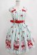 画像1: Angelic Pretty / Cherry Stampジャンパースカート Free ミント H-25-04-05-003-AP-OP-NS-ZH (1)