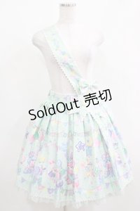 Angelic Pretty / Happy Garlandスカート Free ミント H-25-04-05-023-AP-SK-NS-ZH