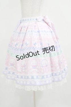 画像2: Angelic Pretty / Fancy Borderスカート Free ピンク H-25-04-05-024-AP-SK-NS-ZH