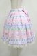 画像2: Angelic Pretty / Fancy Borderスカート Free ピンク H-25-04-05-024-AP-SK-NS-ZH (2)
