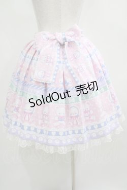 画像3: Angelic Pretty / Fancy Borderスカート Free ピンク H-25-04-05-024-AP-SK-NS-ZH