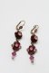 画像1: Michal Negrin / フラワーチャームピアス  ゴールド×ピンク H-25-04-06-007-LO-AC-KB-ZH (1)