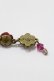 画像3: Michal Negrin / フラワーチャームピアス  ゴールド×ピンク H-25-04-06-007-LO-AC-KB-ZH (3)