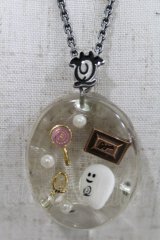 Q-pot. / プチベビーゴーストつまみ食いネックレス   H-25-04-06-008-QP-AC-KB-ZH