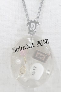 Q-pot. / プチベビーゴーストつまみ食いネックレス   H-25-04-06-008-QP-AC-KB-ZH