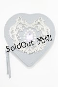 millna / 魔法少女な本革財布  グレー H-25-04-06-1035-GO-ZA-NS-ZH