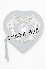 millna / 魔法少女な本革財布  グレー H-25-04-06-1035-GO-ZA-NS-ZH
