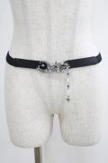 axes femme / ベルエトワール細ゴムベルト Free ブラック H-25-04-06-1039-AX-ZA-NS-ZH