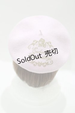 画像2: Enchantlic Enchantilly / ロゴプリントベレー  ピンク H-25-04-06-1040-LO-AC-NS-ZH