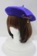 画像1: Enchantlic Enchantilly / ロゴプリントベレー  ブルー H-25-04-06-1044-LO-AC-NS-ZH (1)