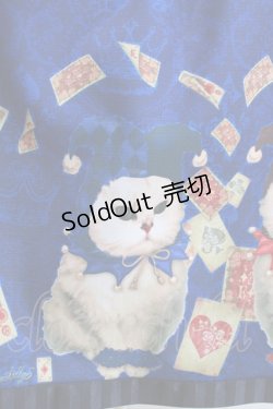 画像4: Enchantlic Enchantilly / トランプ ジョーカー キャットワンピース Free ブルー H-25-04-06-1004-LO-OP-NS-ZH