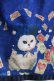 画像4: Enchantlic Enchantilly / トランプ ジョーカー キャットワンピース Free ブルー H-25-04-06-1004-LO-OP-NS-ZH (4)