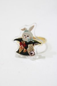 Enchantlic Enchantilly / Dolled Up Ring〜不思議の国のQueen cat 帽子屋のシルクハット〜 Free ゴールド H-25-04-06-1049-LO-AC-NS-ZH