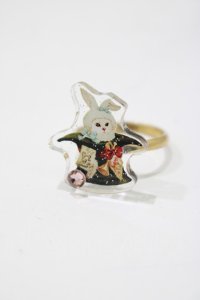 Enchantlic Enchantilly / Dolled Up Ring〜不思議の国のQueen cat 帽子屋のシルクハット〜 Free ゴールド H-25-04-06-1050-LO-AC-NS-ZH