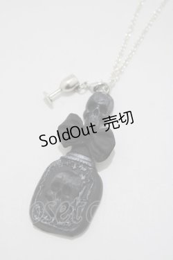 画像1: BooDo堂 / 死の毒薬瓶のネックレス  ブラック H-25-04-06-1054-GO-AC-NS-ZH