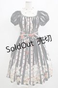 Enchantlic Enchantilly / 不思議の国のQueen Catワンピース Free ブラック H-25-04-06-1005-LO-OP-NS-ZH