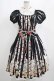 画像1: Enchantlic Enchantilly / 不思議の国のQueen Catワンピース Free ブラック H-25-04-06-1005-LO-OP-NS-ZH (1)