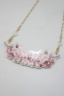 画像1: Enchantlic Enchantilly / 幻夢色のSakura ネックレス  ピンク H-25-04-06-1059-LO-AC-NS-ZH