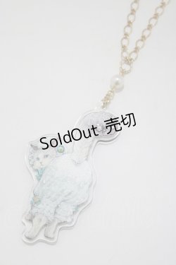 画像1: Enchantlic Enchantilly / おやすみドロワーズ猫ちゃんネックレス  ゴールド H-25-04-06-1060-LO-AC-NS-ZH