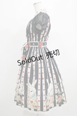 画像2: Enchantlic Enchantilly / 不思議の国のQueen Catワンピース Free ブラック H-25-04-06-1005-LO-OP-NS-ZH