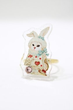 画像1: Enchantlic Enchantilly / Dolled Up Ring〜鏡の国〜 Free ゴールド H-25-04-06-1068-LO-AC-NS-ZH