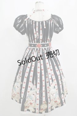 画像3: Enchantlic Enchantilly / 不思議の国のQueen Catワンピース Free ブラック H-25-04-06-1005-LO-OP-NS-ZH