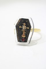 Enchantlic Enchantilly / Dolled Up Ring〜薔薇の棺〜 Free クリア/ブラック H-25-04-06-1071-LO-AC-NS-ZH