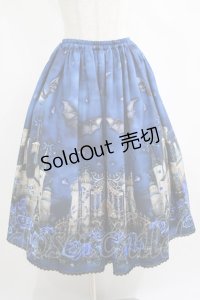 Enchantlic Enchantilly / 幻影薔薇城〜コウモリ公爵からの招待状〜スカート Free 青い夜 H-25-04-06-1008-LO-SK-NS-ZH