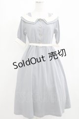 an another angelus / オフショルバイカラーワンピース Free BLUE GRAY H-25-04-06-1009-CA-OP-NS-ZH