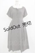 an another angelus / パイピング使いダブルクレリック衿ワンピース Free BROWN H-25-04-06-1010-CA-OP-NS-ZH