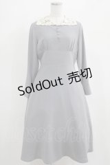 an another angelus / 変形クレリックレース衿ワンピース Free SAX H-25-04-06-1011-CA-OP-NS-ZH